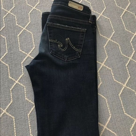 AG Ballad Slim Boot Jean Stretch Medium Wash SZ25 - Picture 4 of 5